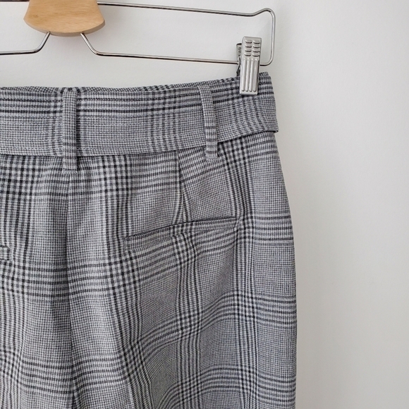 Wilfred  tie-front plaid crepe pant - Picture 10 of 14